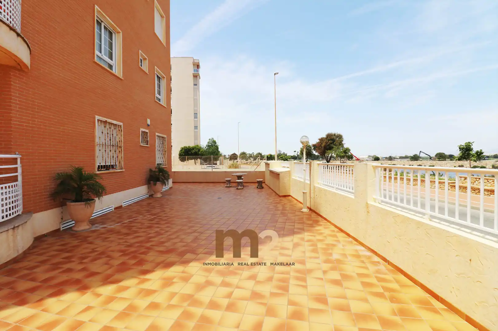 Terrasse von Wohnungen zum Verkauf in Guardamar del Segura mit Klimaanlage, Heizung und Terrasse