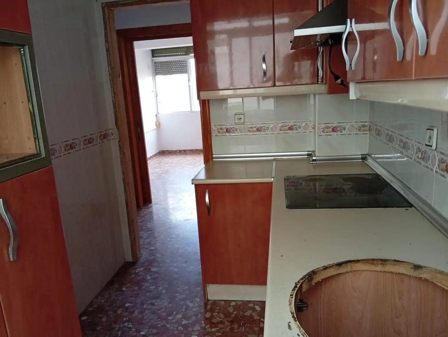 Cocina de Apartamento en venta en Almería