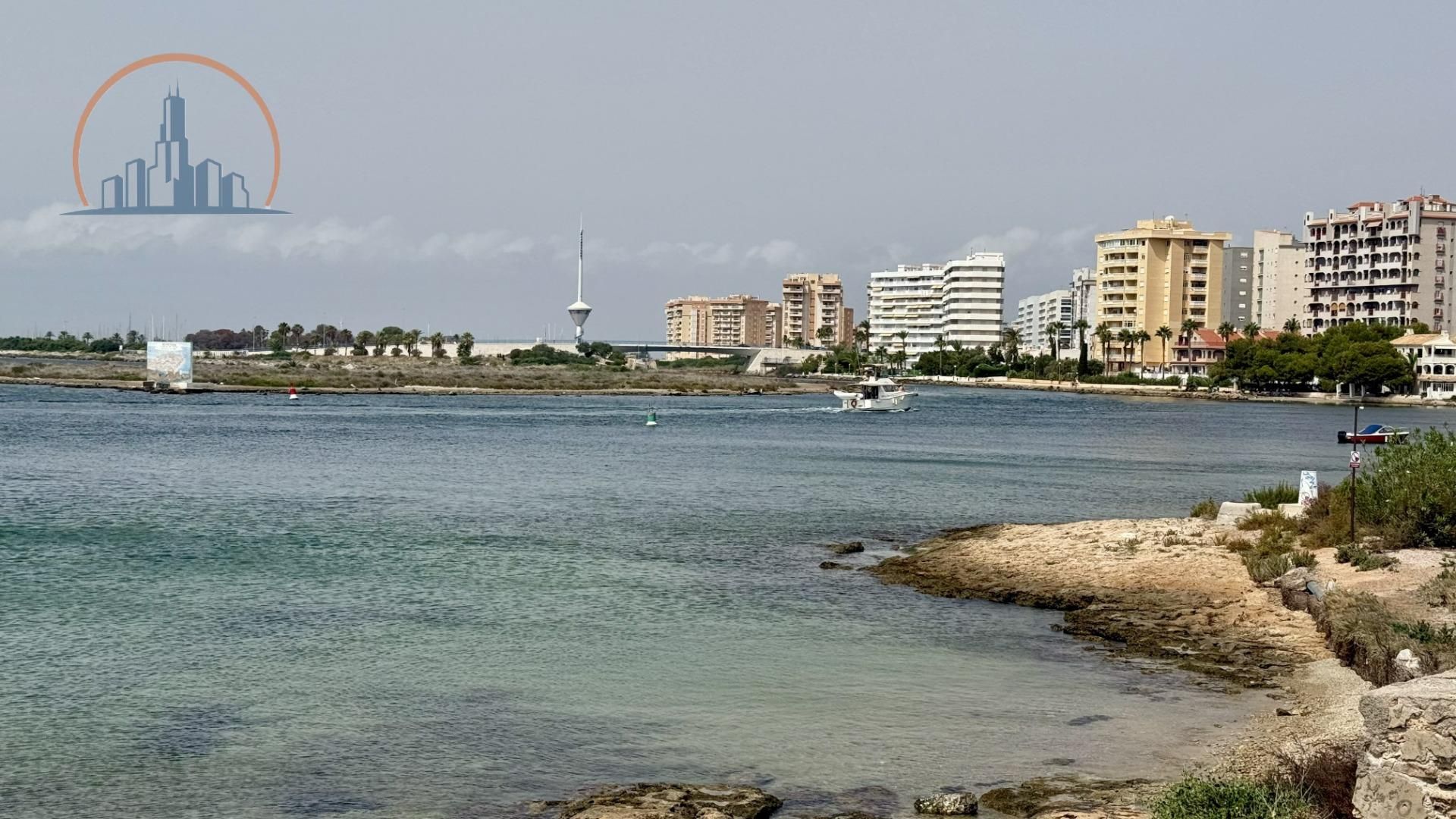 Exterior view of Flat for sale in La Manga del Mar Menor  with Private garden and Community pool