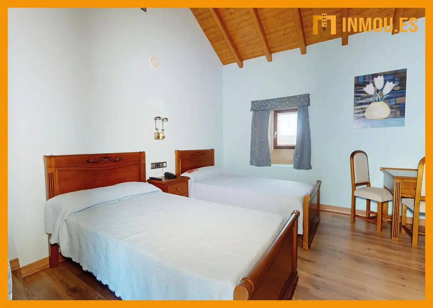 Schlafzimmer von Haus oder Chalet zum Verkauf in O Irixo mit Heizung