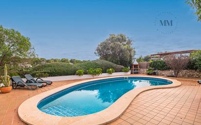 Piscina de Casa o xalet en venda en Sant Lluís amb Aire condicionat, Jardí privat i Terrassa