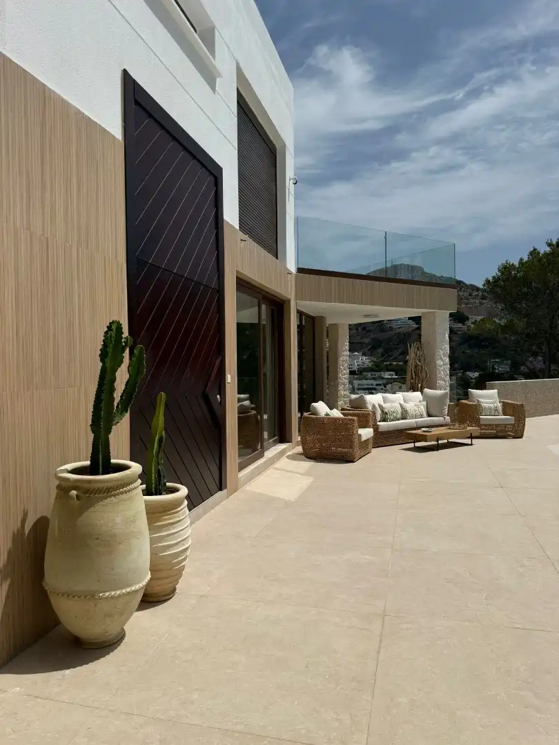 Terraza de Casa o chalet en venta en Altea con Aire acondicionado, Calefacción y Jardín privado