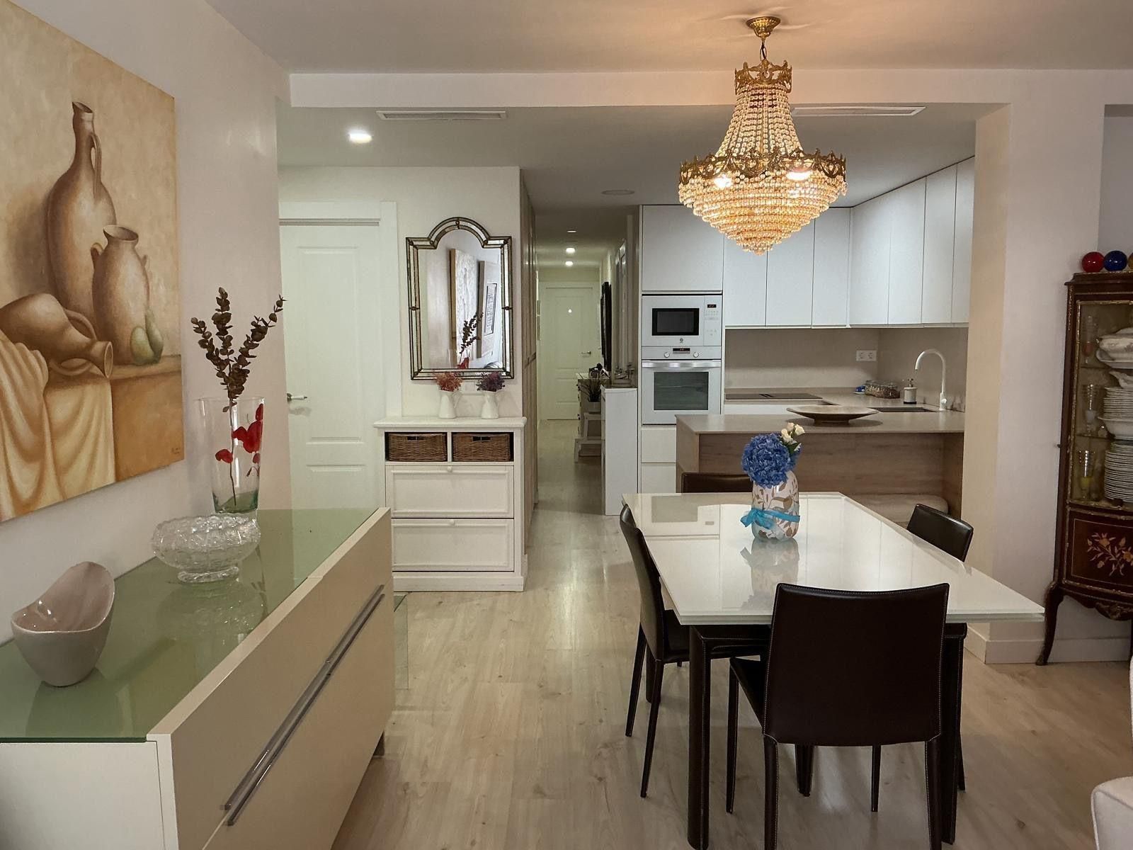 Kitchen of Flat for sale in Alboraya  with Parquet flooring and Storage room
