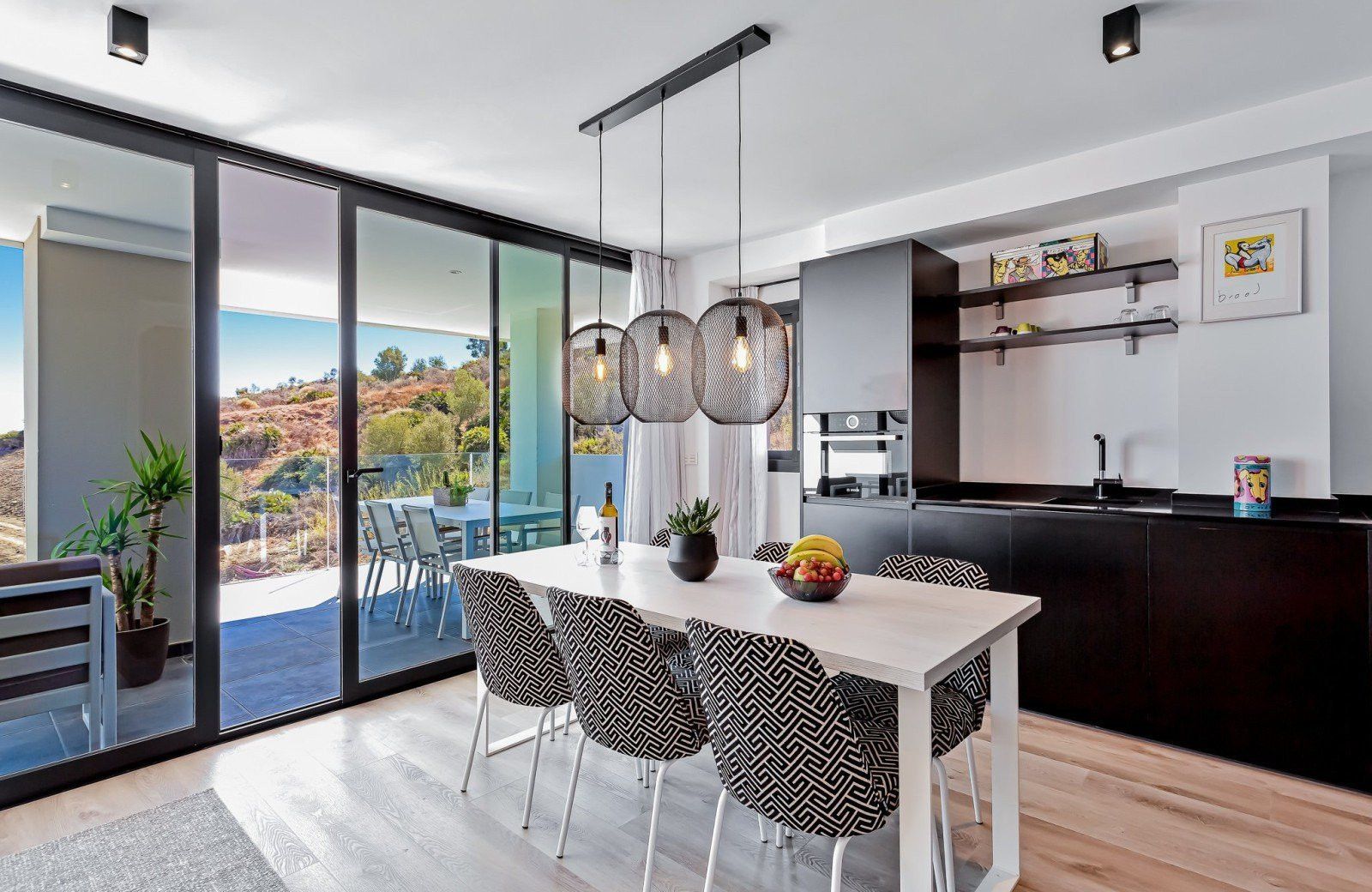 Dining room of Apartment for sale in Mijas  with Air Conditioner, Terrace and Storage room