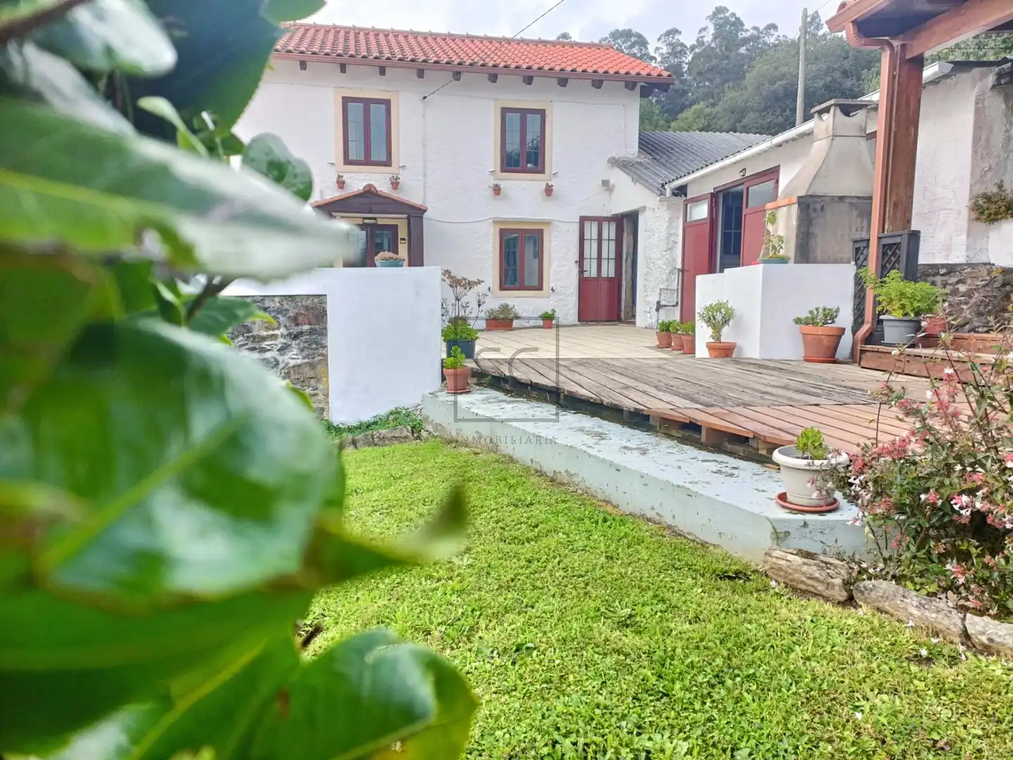 Jardín de Casa o chalet en venta en Cedeira con Jardín privado
