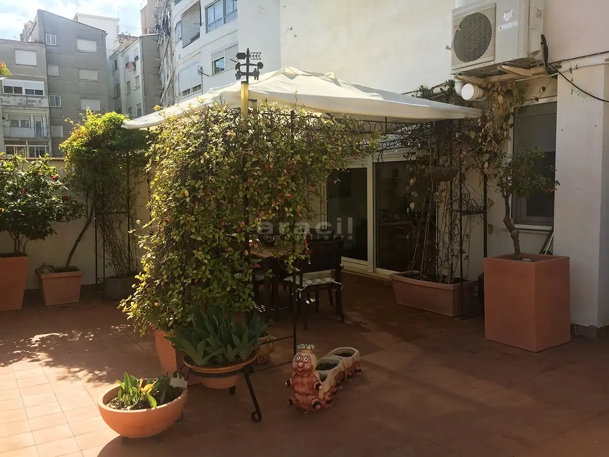 Terrace of Flat for sale in Alcoy / Alcoi  with Air Conditioner and Terrace