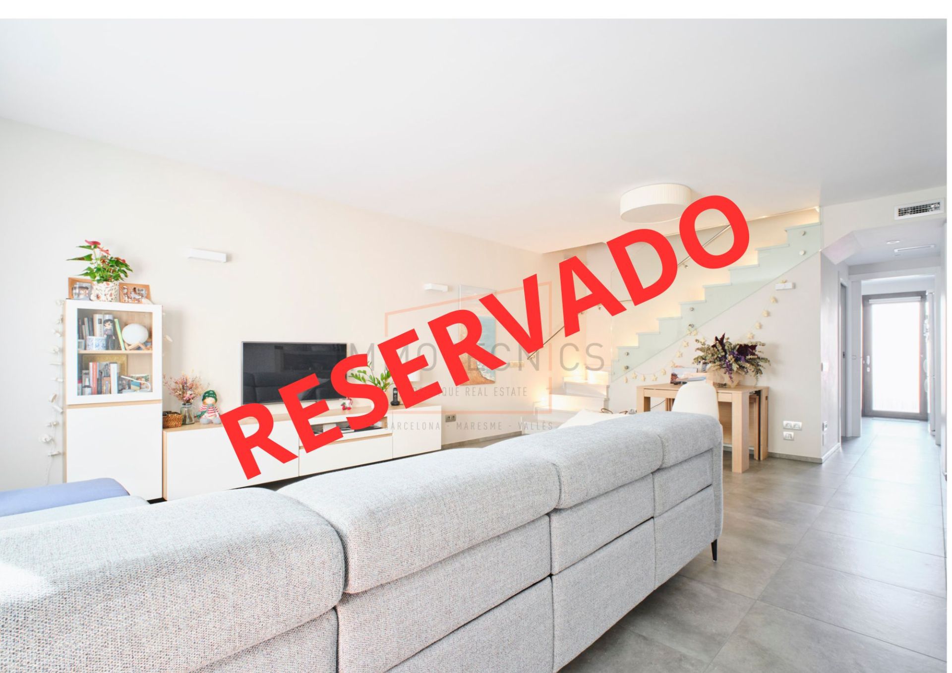 Living room of House or chalet for sale in Les Franqueses del Vallès  with Air Conditioner, Heating and Private garden