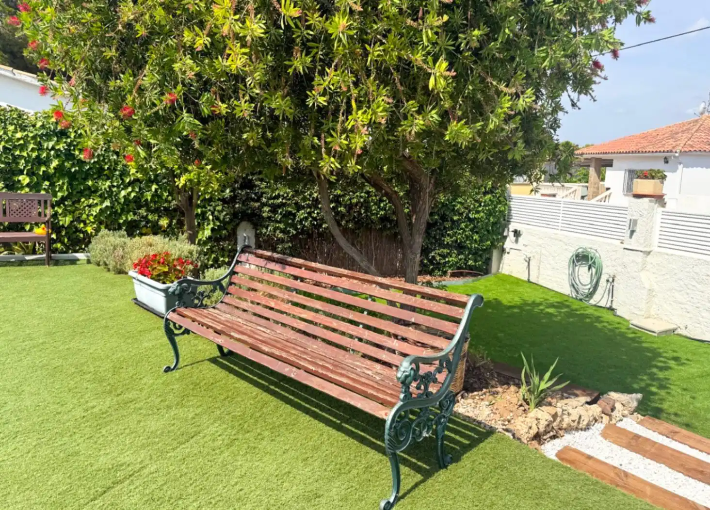 Jardín de Casa o chalet de alquiler en Sant Pere de Ribes con Aire acondicionado, Calefacción y Jardín privado