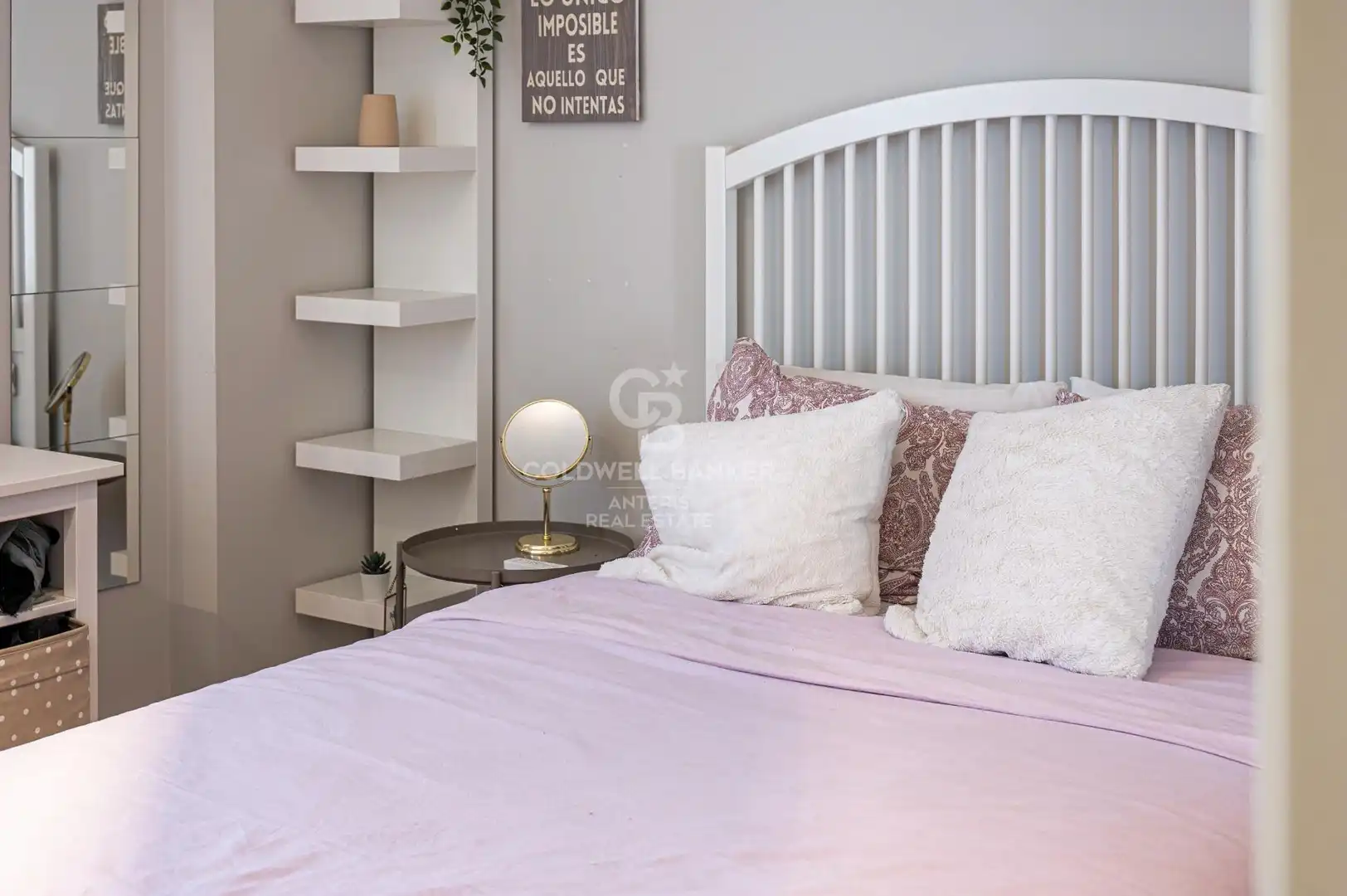 Bedroom of Attic for sale in Badalona  with Air Conditioner, Heating and Terrace