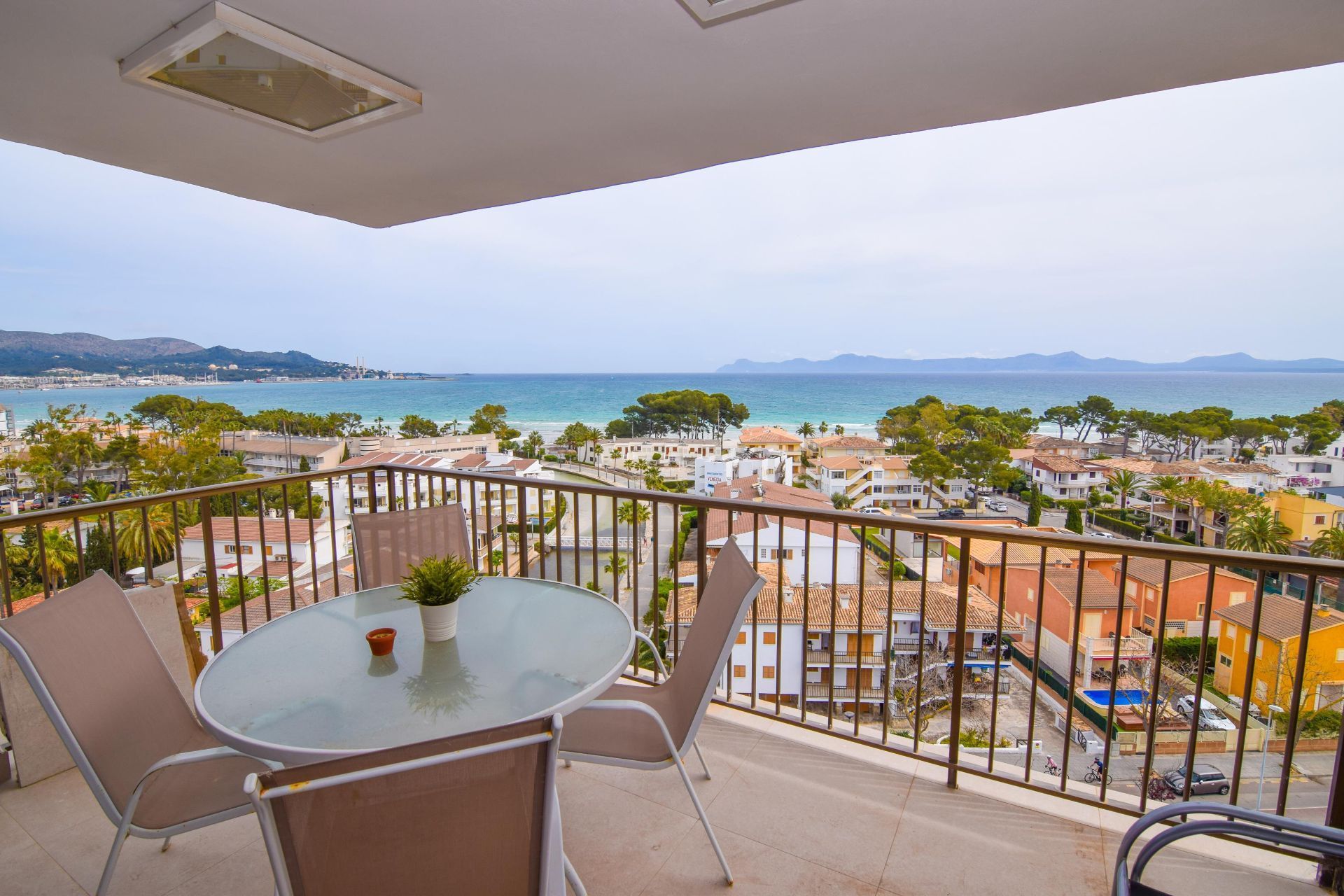 Terrassa de Apartament de lloguer en Alcúdia amb Aire condicionat, Calefacció i Traster