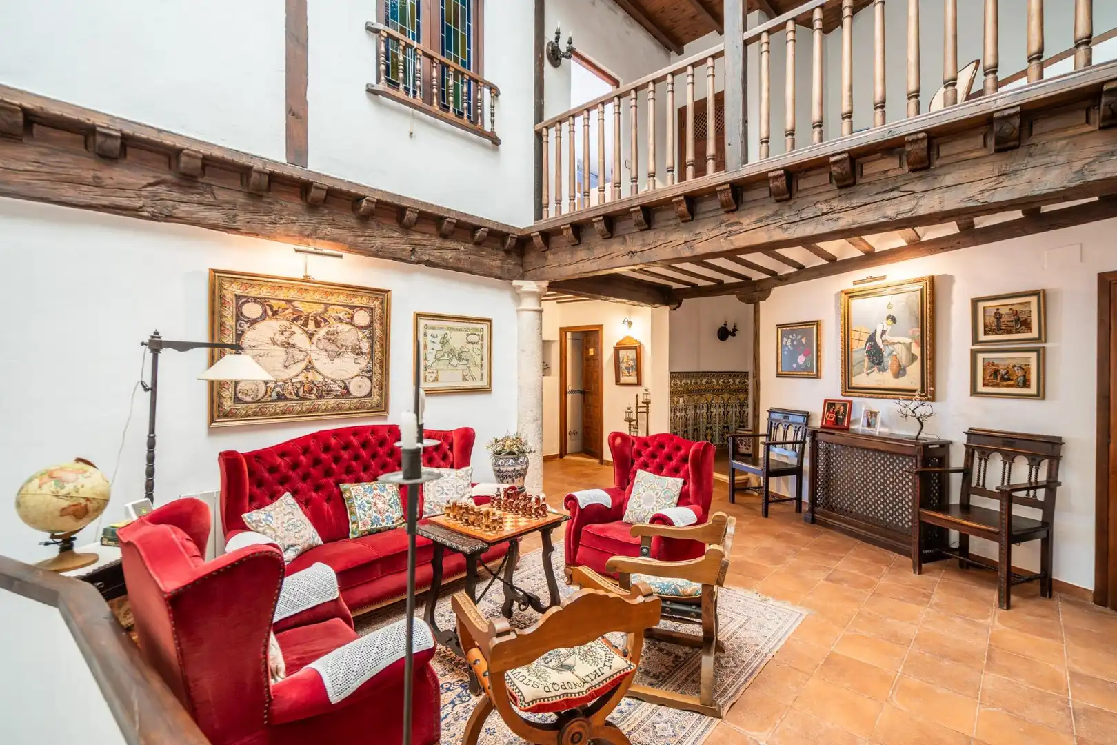 Sala d'estar de Casa o xalet en venda en El Toboso amb Aire condicionat, Calefacció i Terrassa