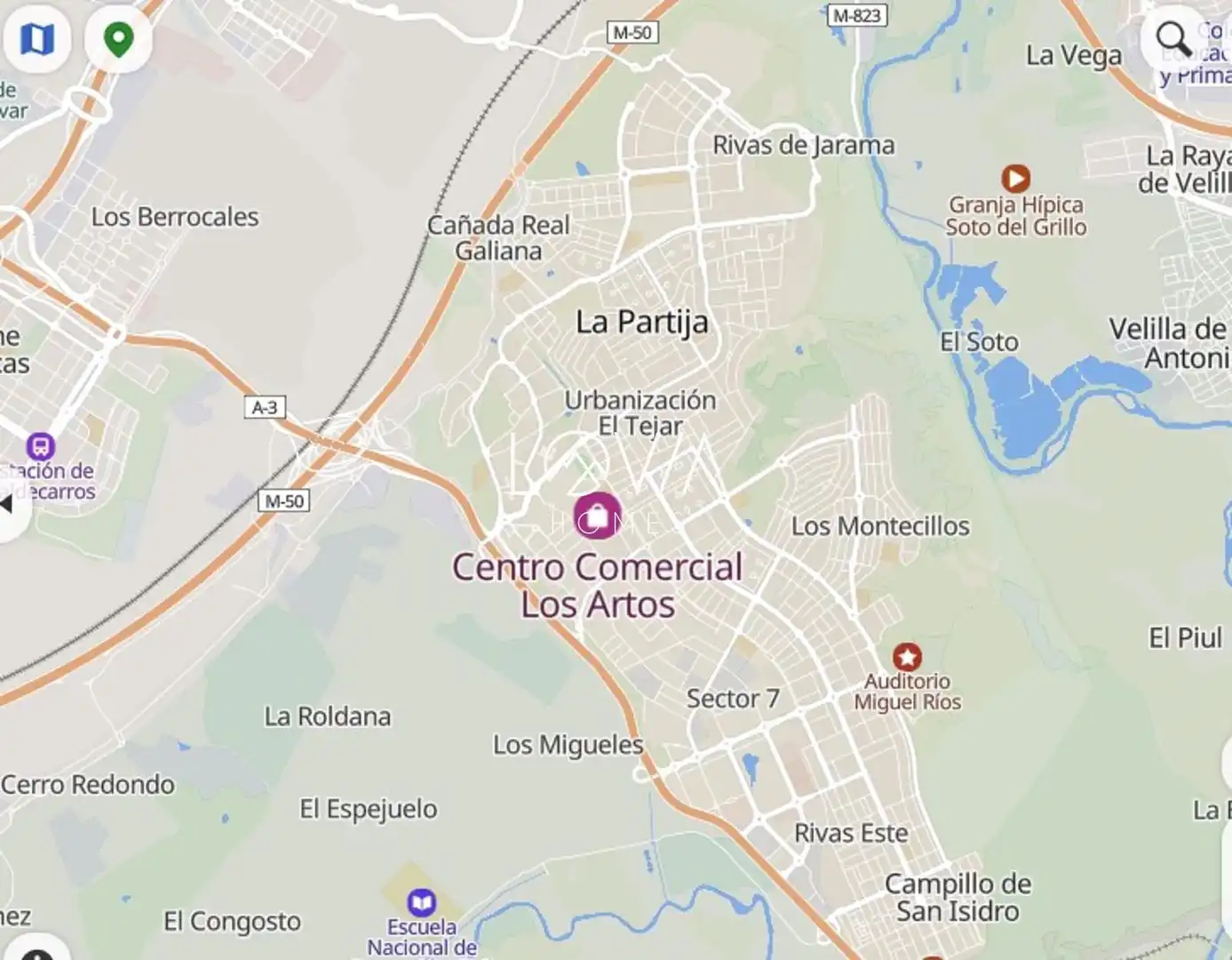 Exterior view of Office for sale in Población de Arroyo