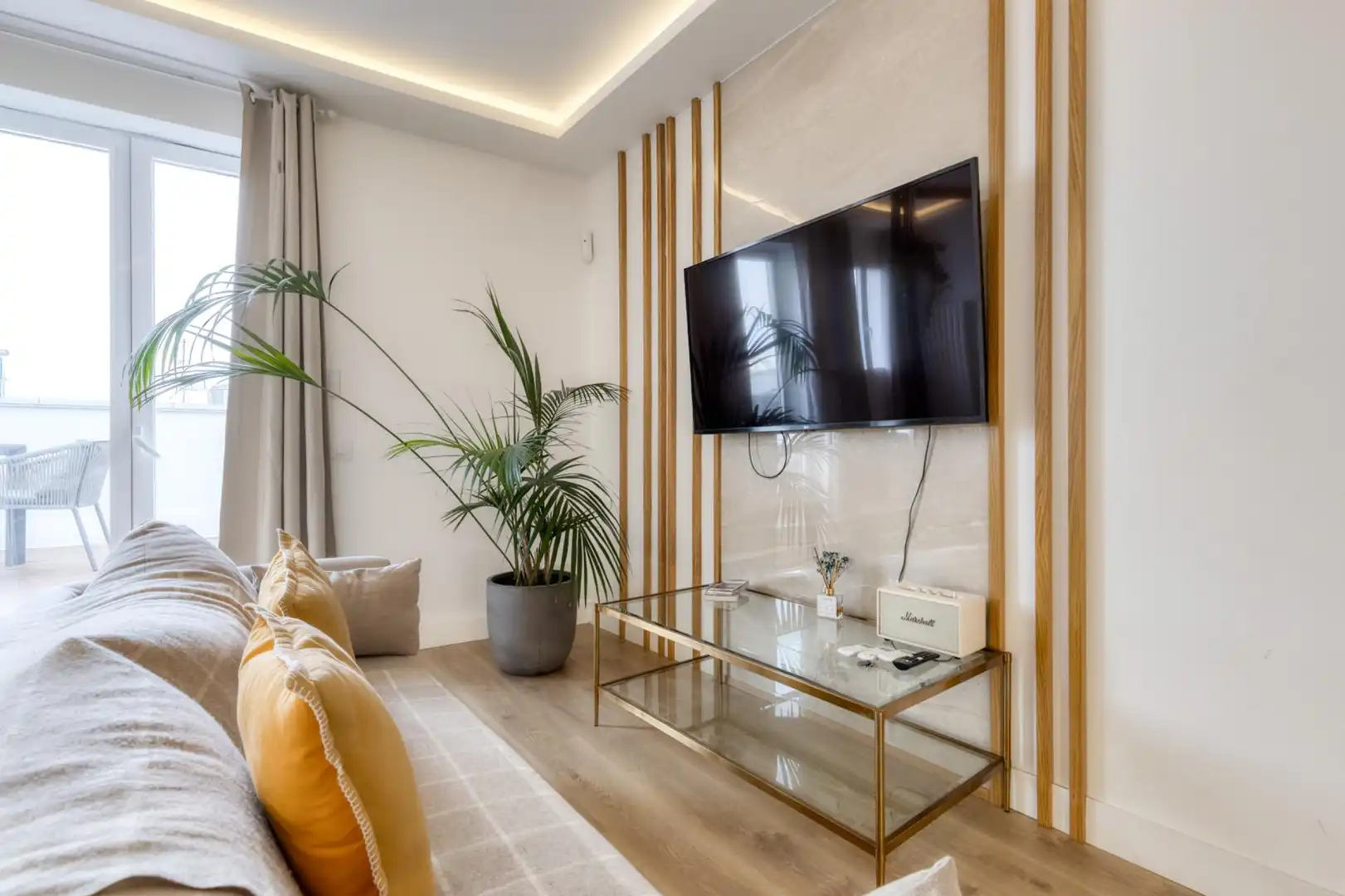 Sala de estar de Ático en venta en Madrid con Aire acondicionado, Calefacción y Terraza