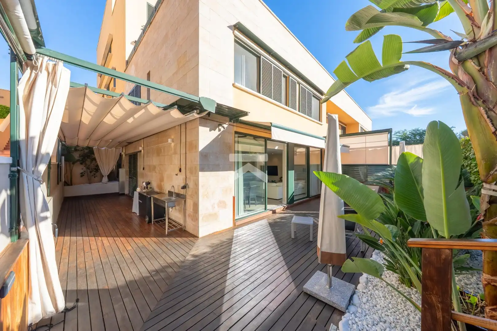 Terrace of Duplexes for sale in Torredembarra  with Air Conditioner, Heating and Private garden