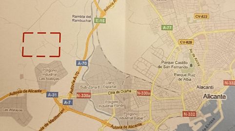 Foto 5 von Grundstücke zum Verkauf in Diseminado Fontcalent, 91d, Fontcalent, Alicante / Alacant