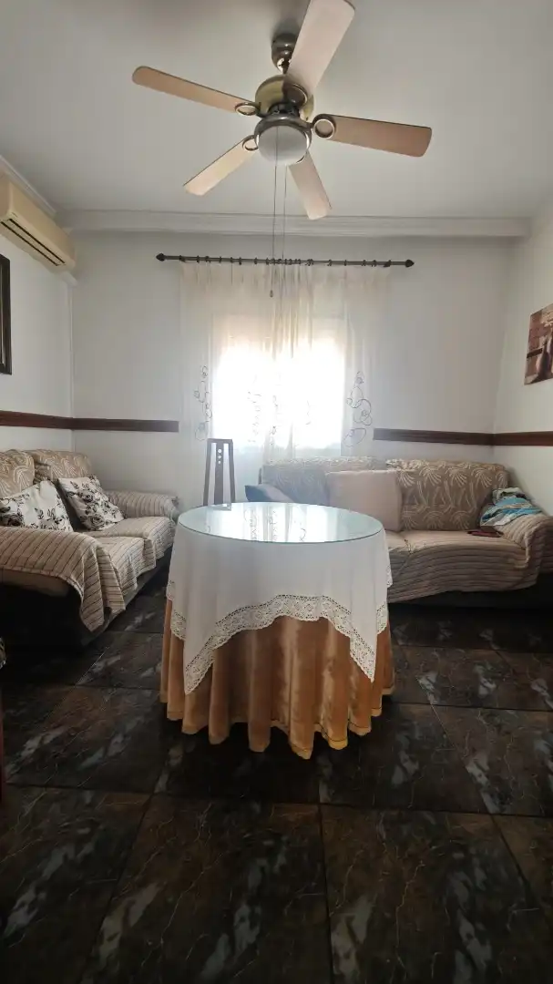 Sala de estar de Casa o chalet en venta en Roquetas de Mar con Trastero, Amueblado y Balcón
