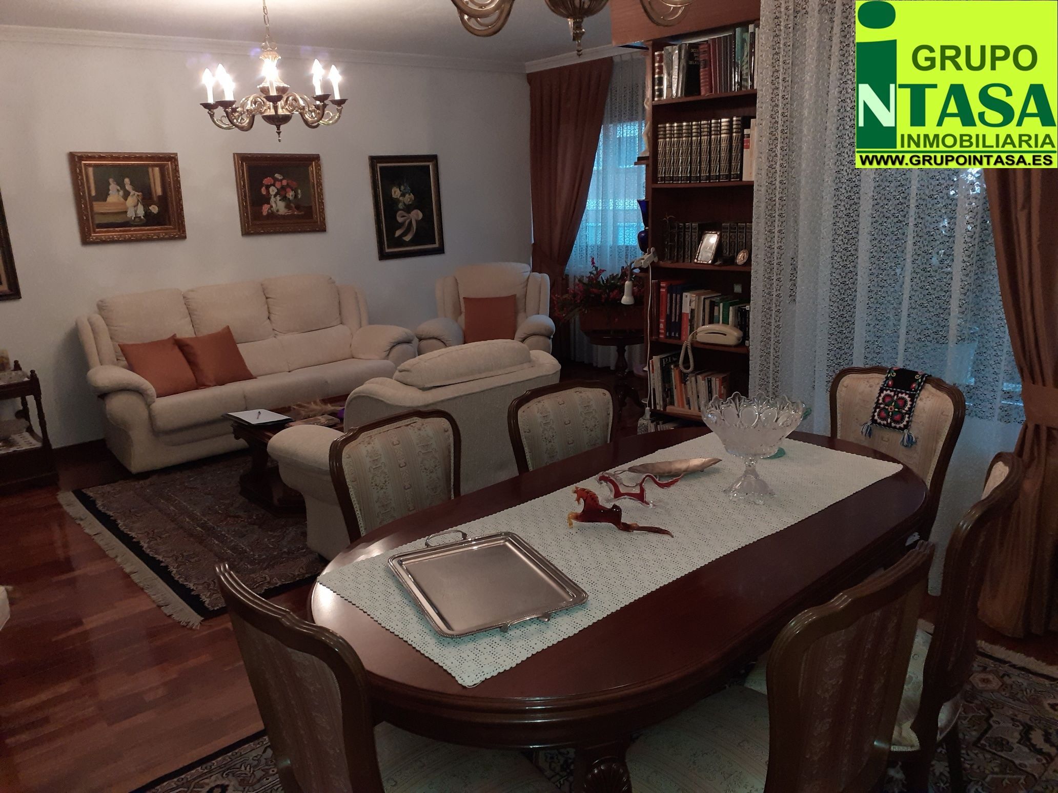 Living room of Flat for sale in Zamora Capital   with Heating, Terrace and Balcony