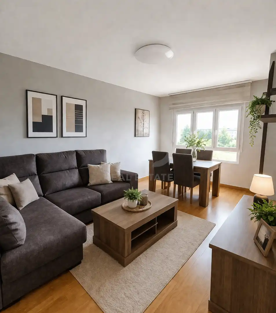 Living room of Flat for sale in León Capital   with Heating and Terrace