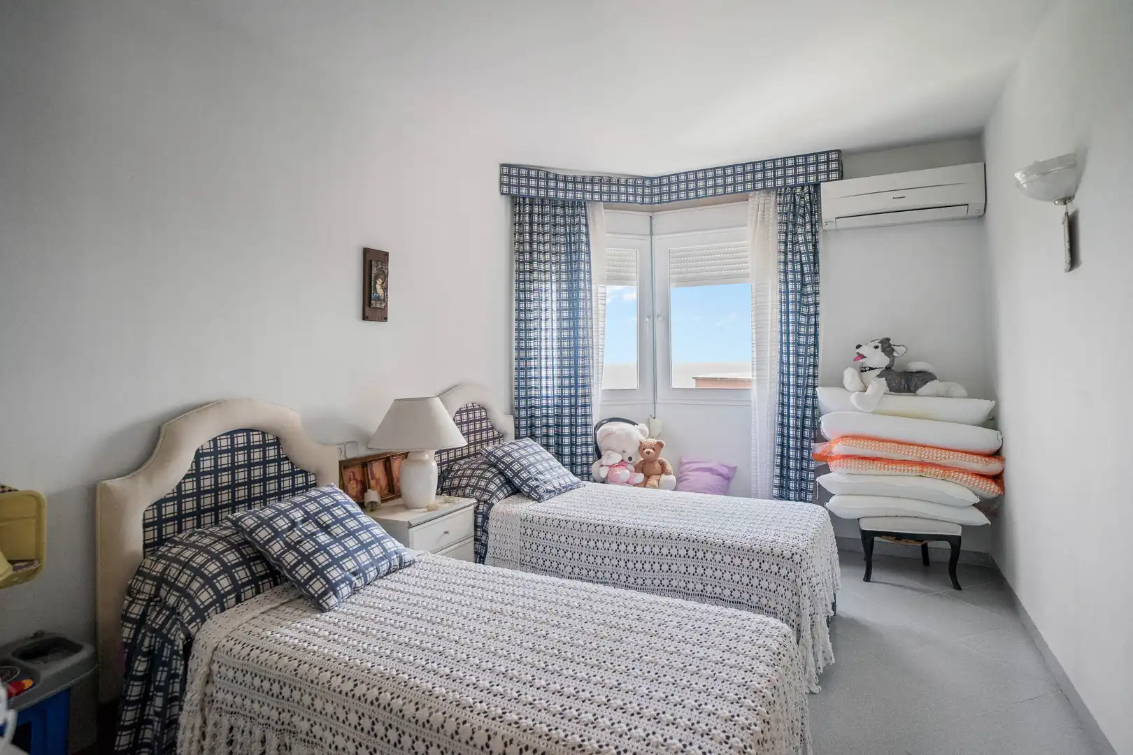 Schlafzimmer von Country house zum Verkauf in Calvià mit Klimaanlage, Terrasse und Abstellraum