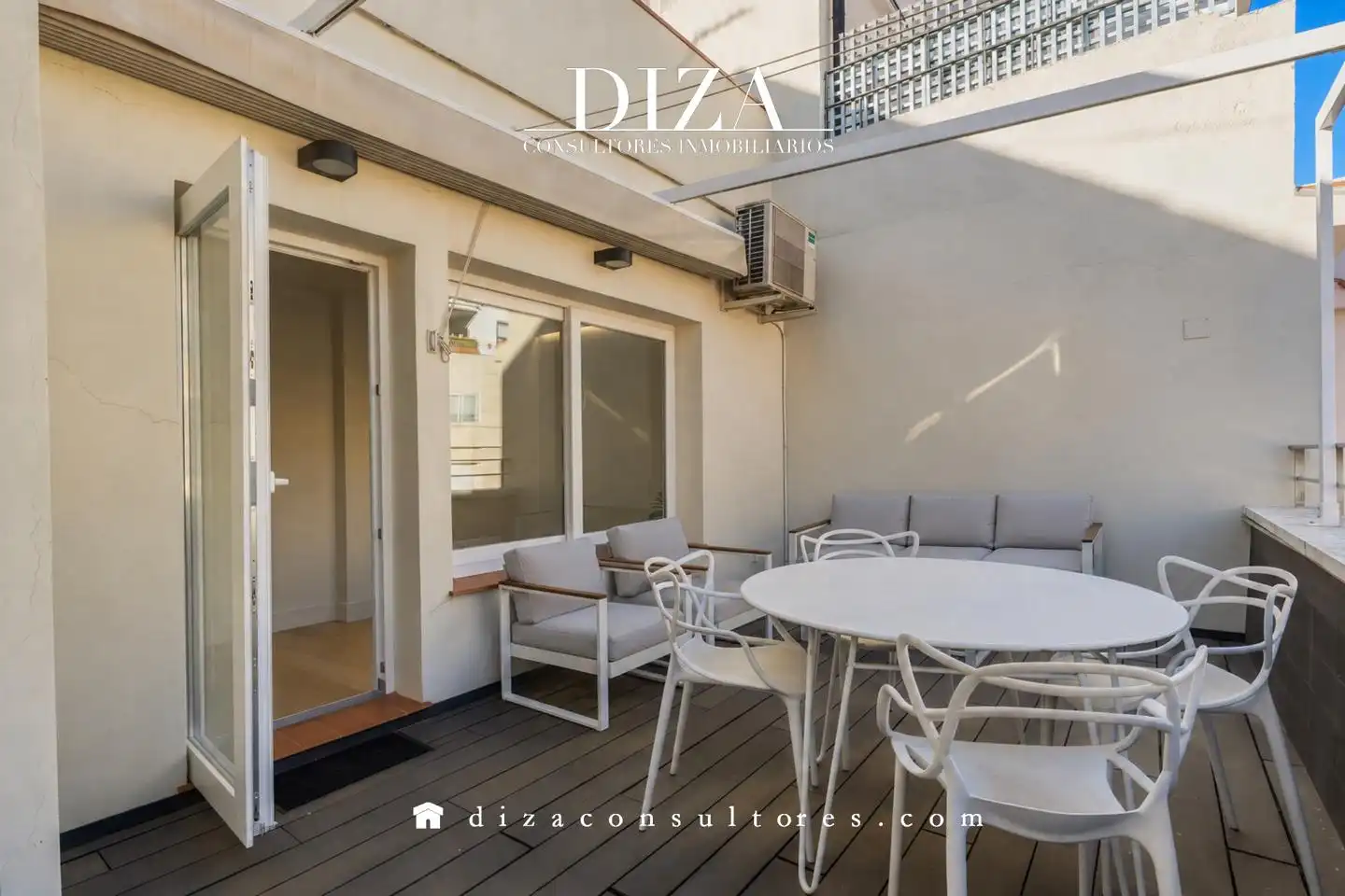 Terrasse von Dachboden zur Miete in Retiro