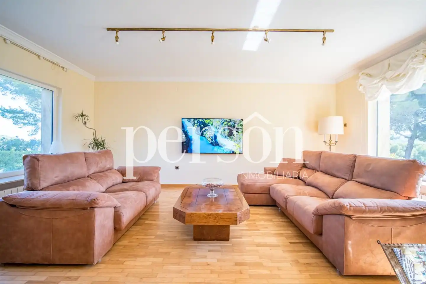 Living room of Houses for sale in Jávea / Xàbia  with Air Conditioner, Heating and Private garden