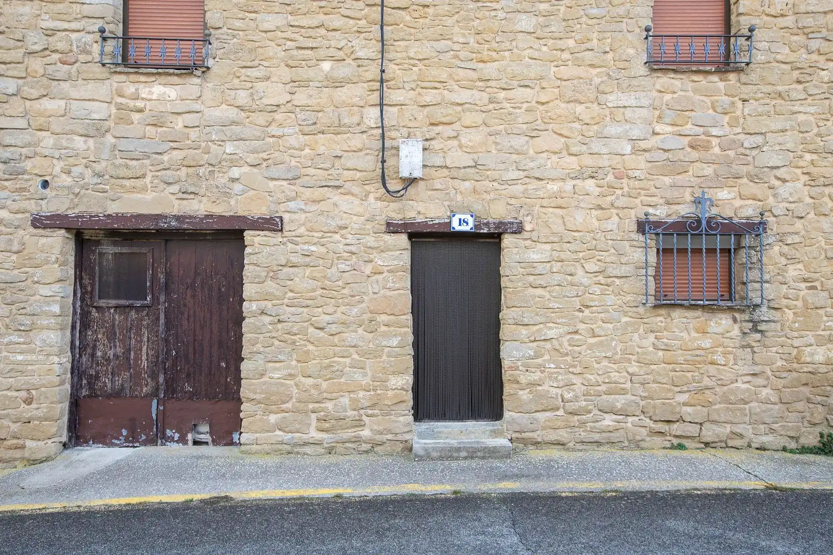 Exterior view of Country homes for sale in Ujué / Uxue  with Heating, Storage room and Furnished