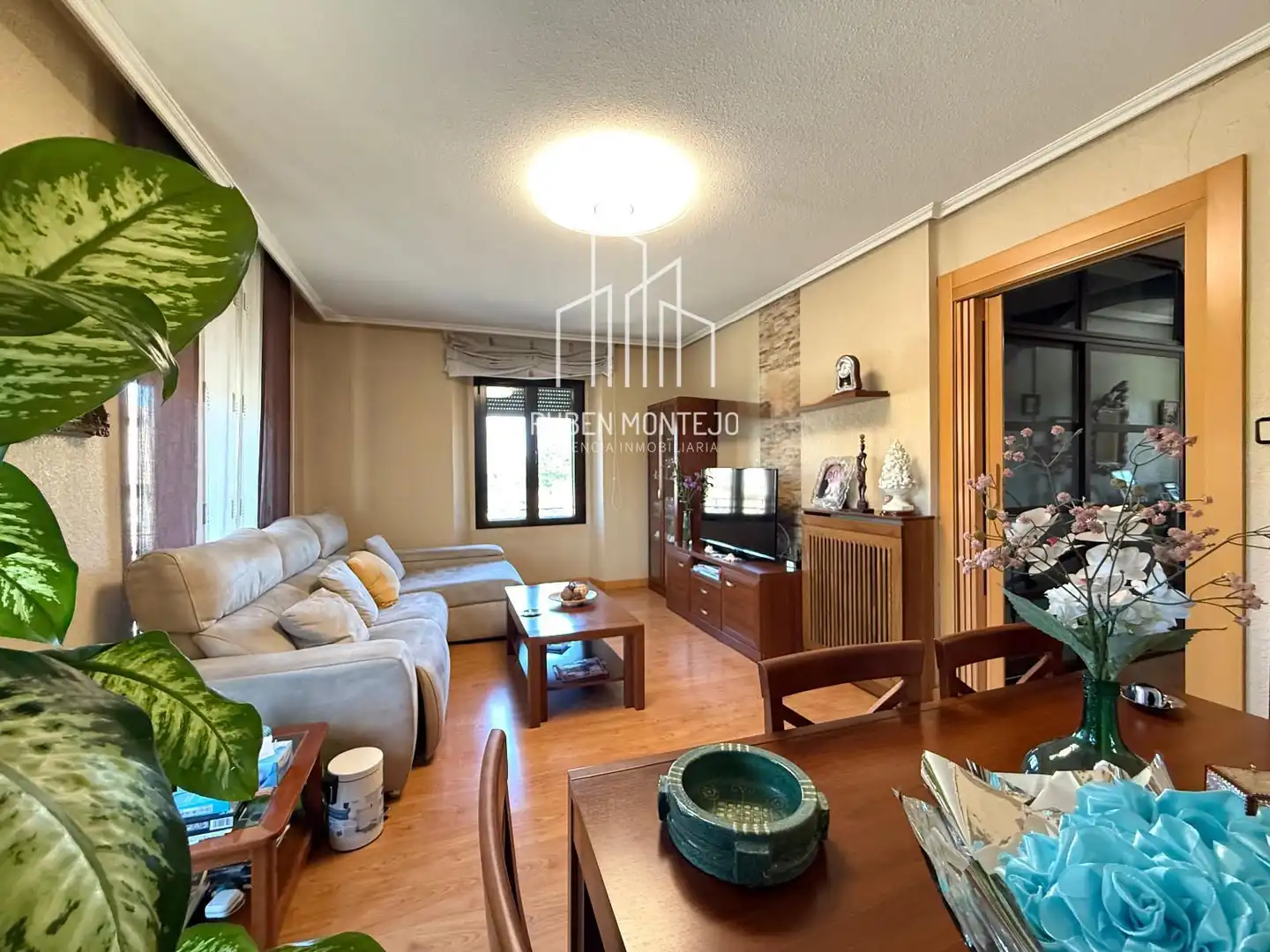 Wohnzimmer von Einfamilien-Reihenhaus zur Miete in Salamanca mit Heizung, Terrasse und Abstellraum