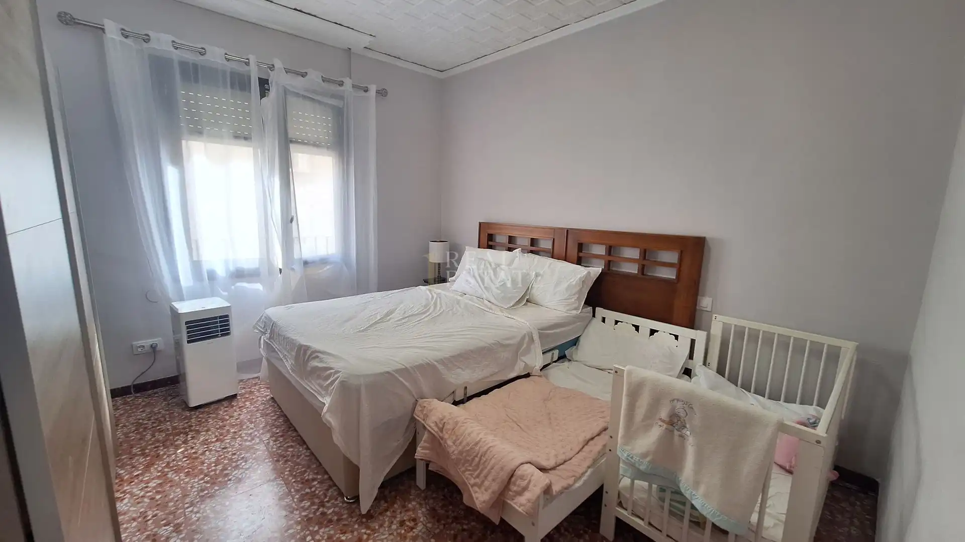 Habitación de Casa adosada en venta en Tormos con Aire acondicionado, Terraza y Trastero