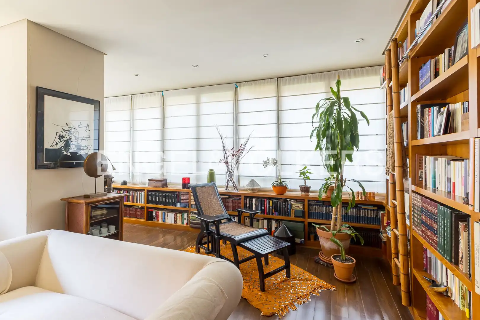 Living room of Flat for sale in Madrid  with Air Conditioner, Heating and Private garden