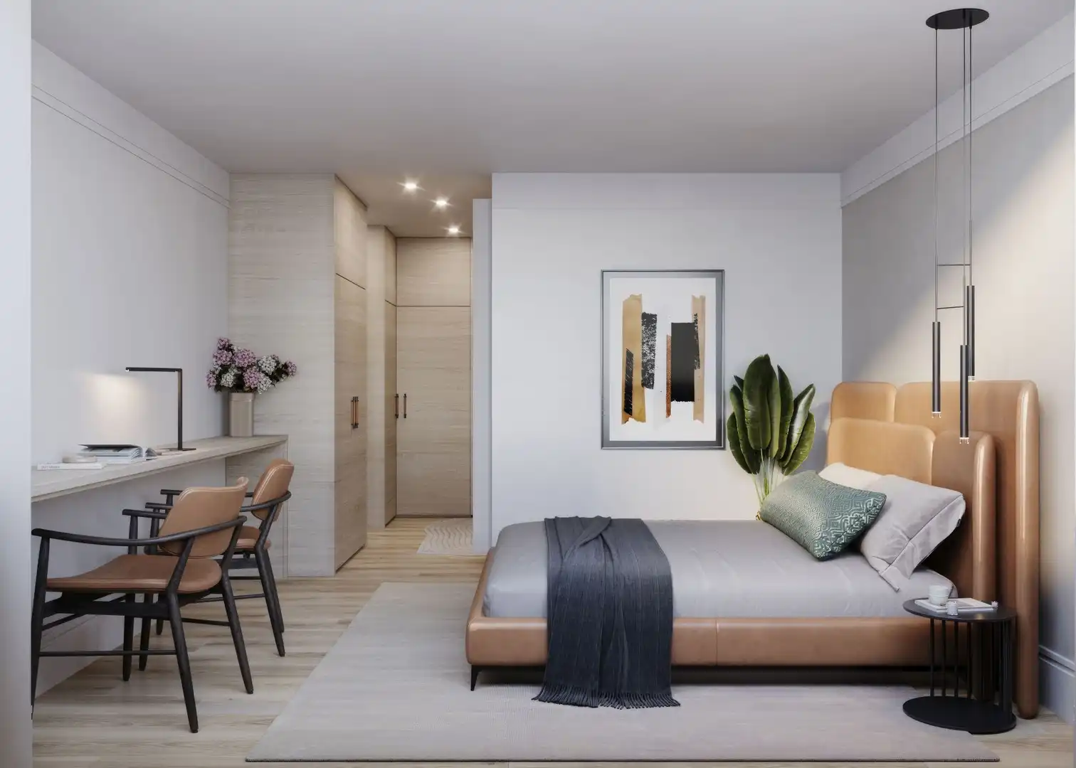 Bedroom of Office for sale in Barcelona  with Air Conditioner and Heating