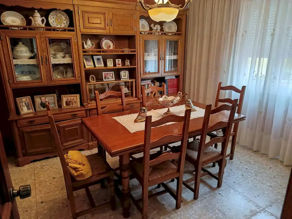 Dining room of Houses for sale in Ribeira  with Heating, Private garden and Parquet flooring