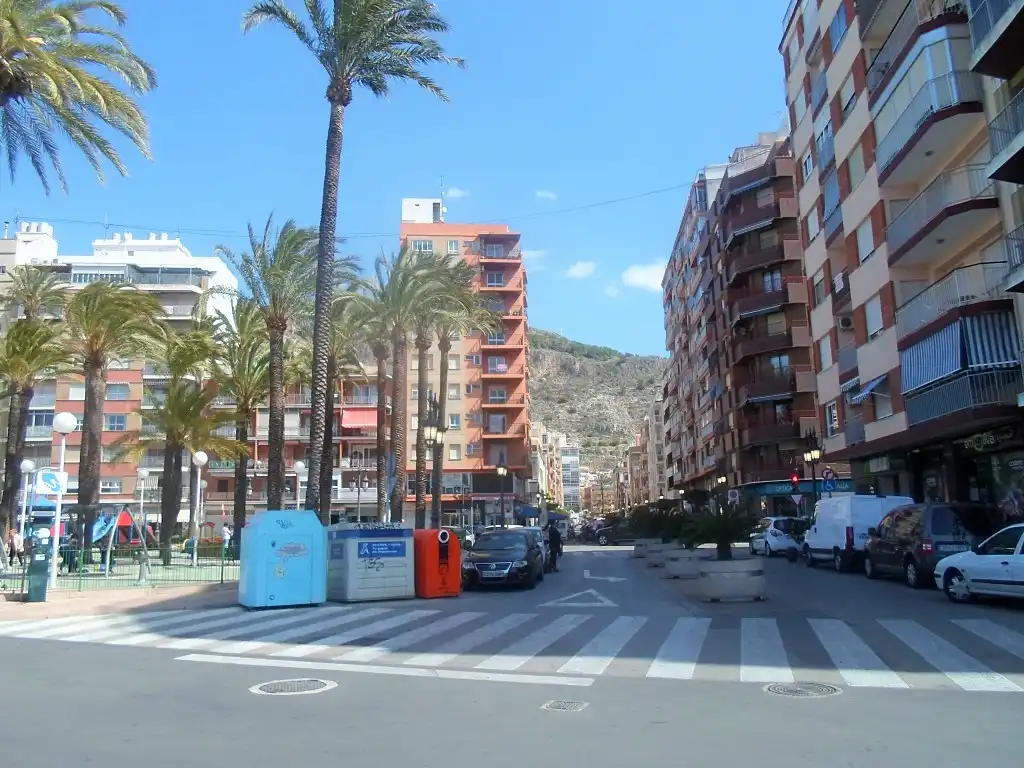 Außenansicht von Wohnung zum Verkauf in Cullera mit Heizung und Terrasse
