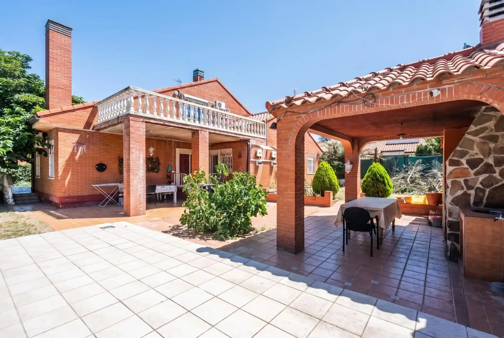 Terraza de Casa o chalet en venta en Rivas-Vaciamadrid con Aire acondicionado, Calefacción y Jardín privado