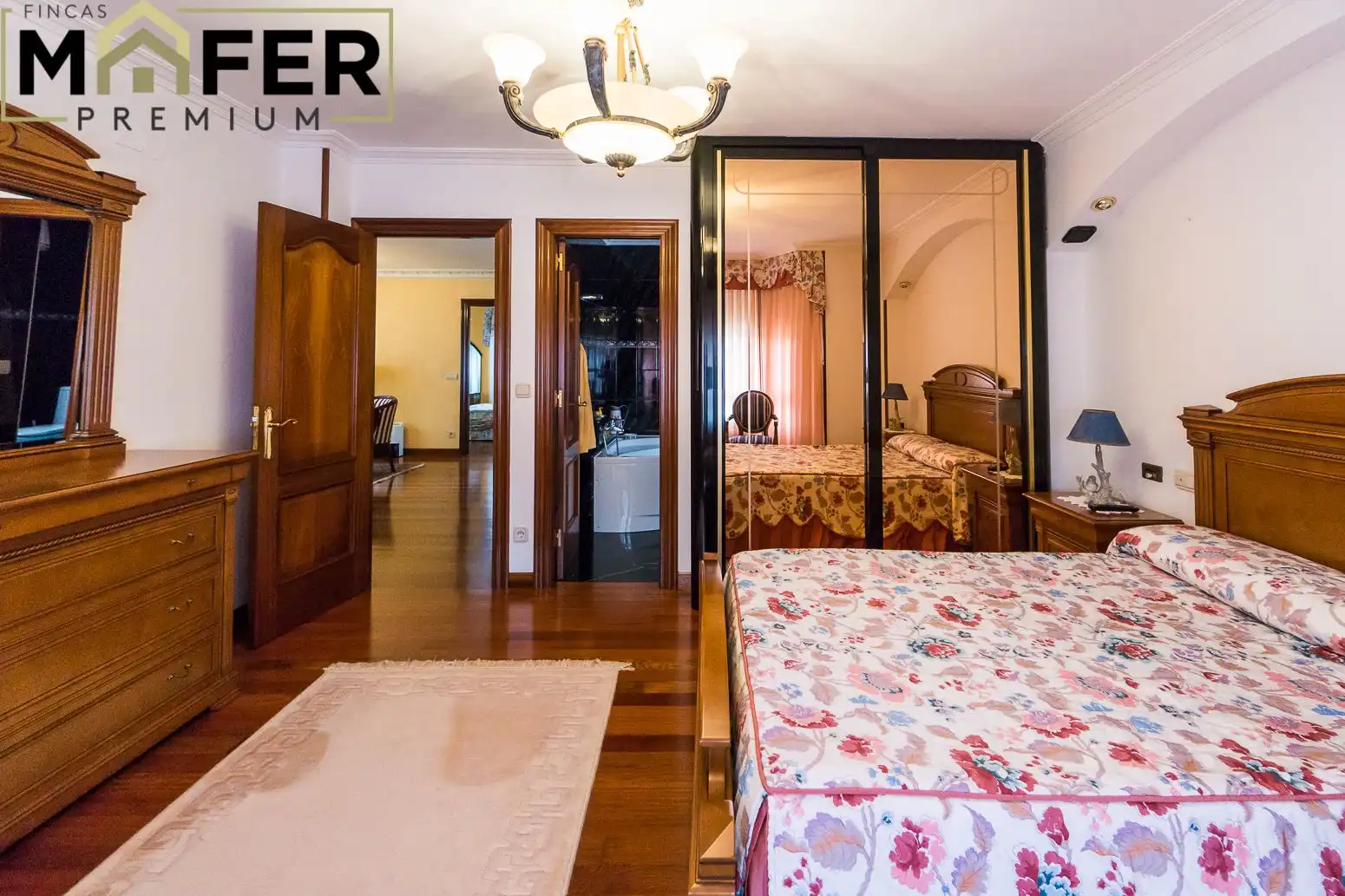 Schlafzimmer von Haus oder Chalet zum Verkauf in Ampuero mit Heizung, Privatgarten und Parkett