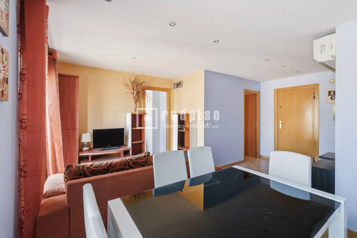 Sala d'estar de Pis en venda en Valencia amb Aire condicionat, Terrassa i Moblat