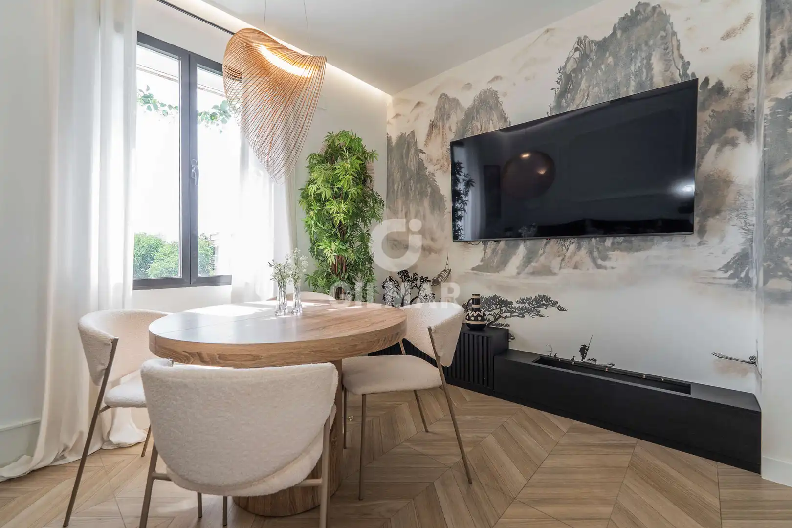 Dining room of Flat for sale in Madrid  with Heating