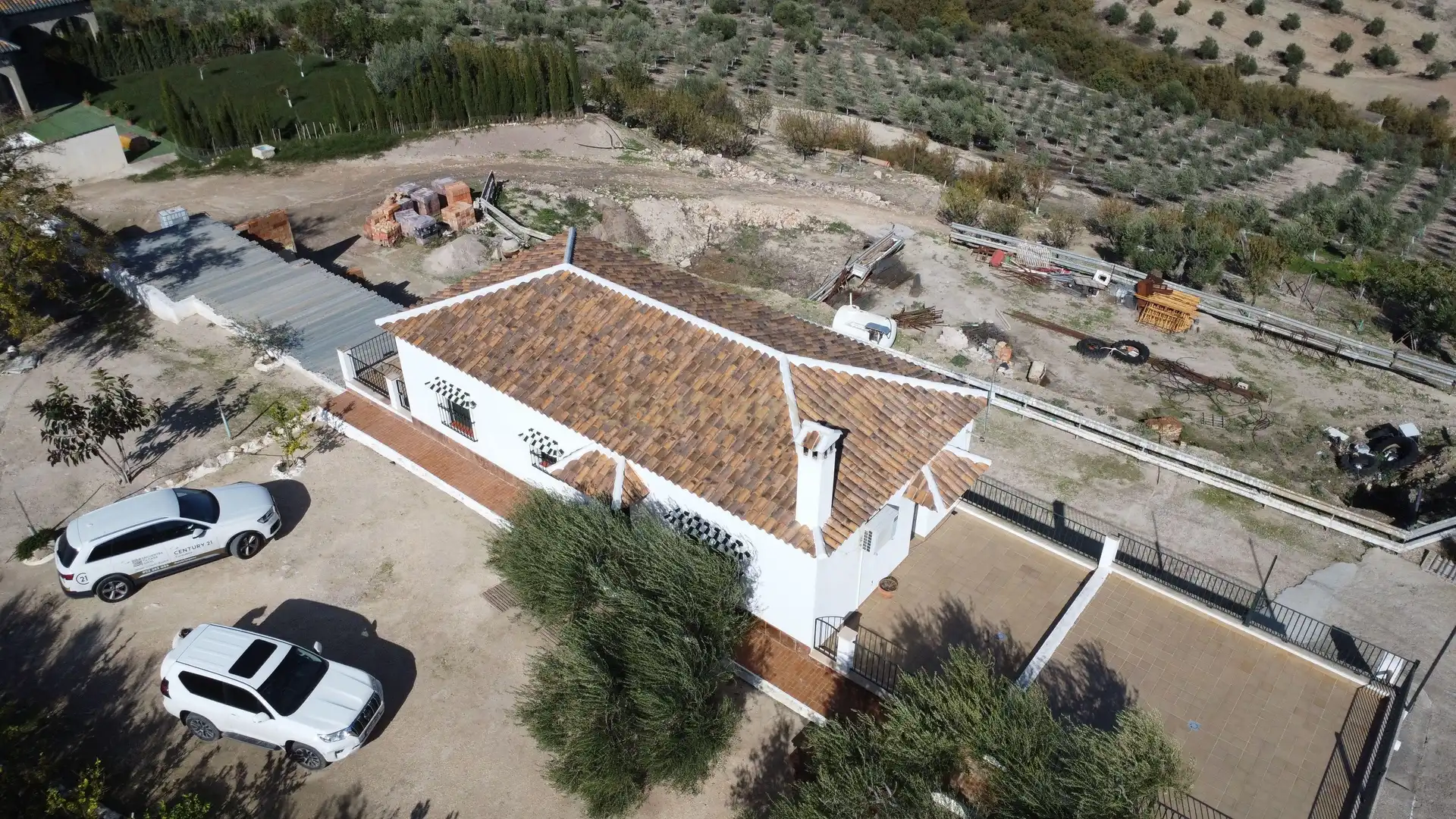 Vista exterior de Casa o chalet en venta en Osuna con Jardín privado, Amueblado y Balcón