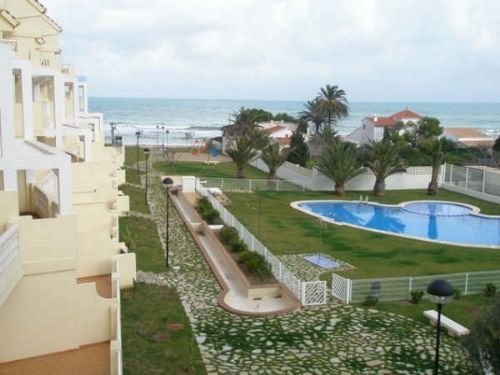 Schwimmbecken von Wohnung zum Verkauf in Dénia mit Klimaanlage, Privatgarten und Terrasse