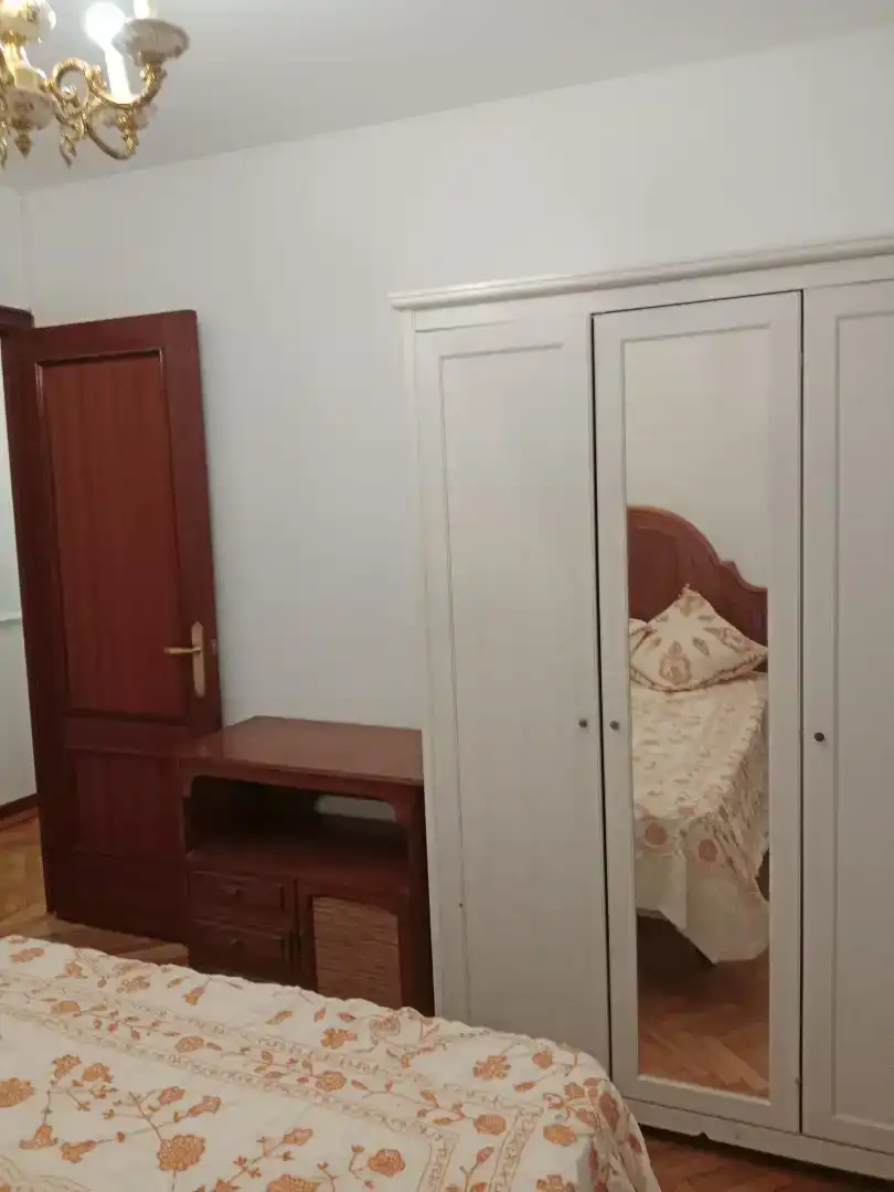 Bedroom of Flat for rent in Vigo   with Parquet flooring, Furnished and Balcony