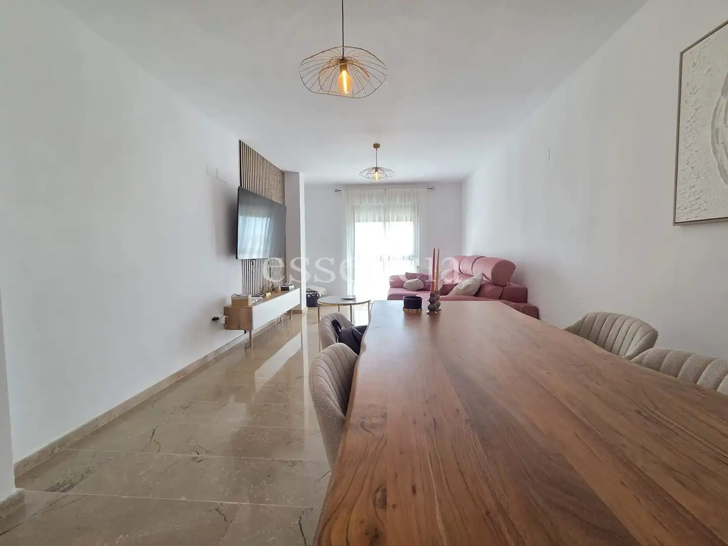 Living room of Flat for sale in Beniarjó  with Air Conditioner and Balcony