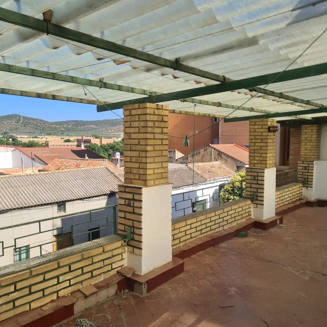 Terrassa de Casa o xalet en venda en Argamasilla de Calatrava amb Aire condicionat, Calefacció i Terrassa