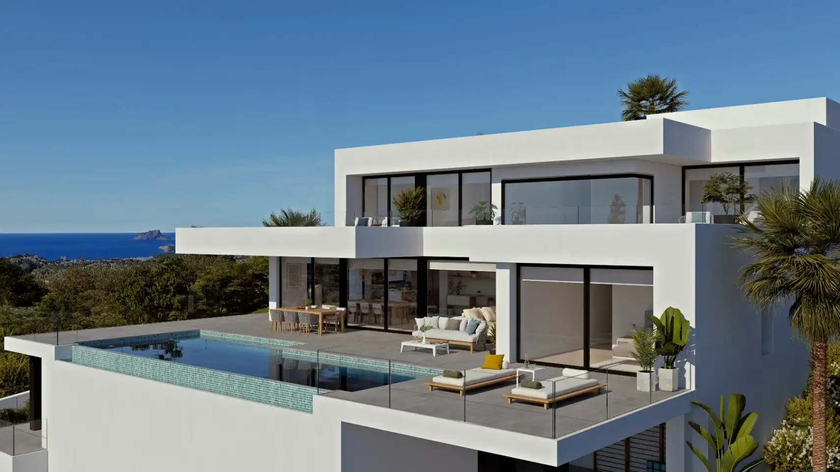 Villa mit Pool zum Verkauf in Cumbre del Sol, imagen 4