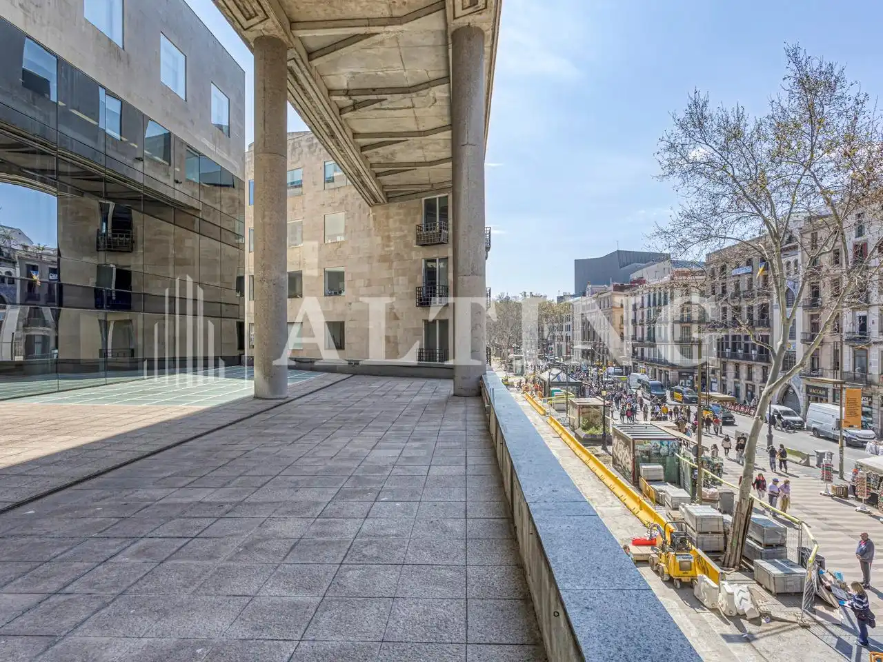 Terraza de Oficina de alquiler en Barcelona con Aire acondicionado, Calefacción y Terraza