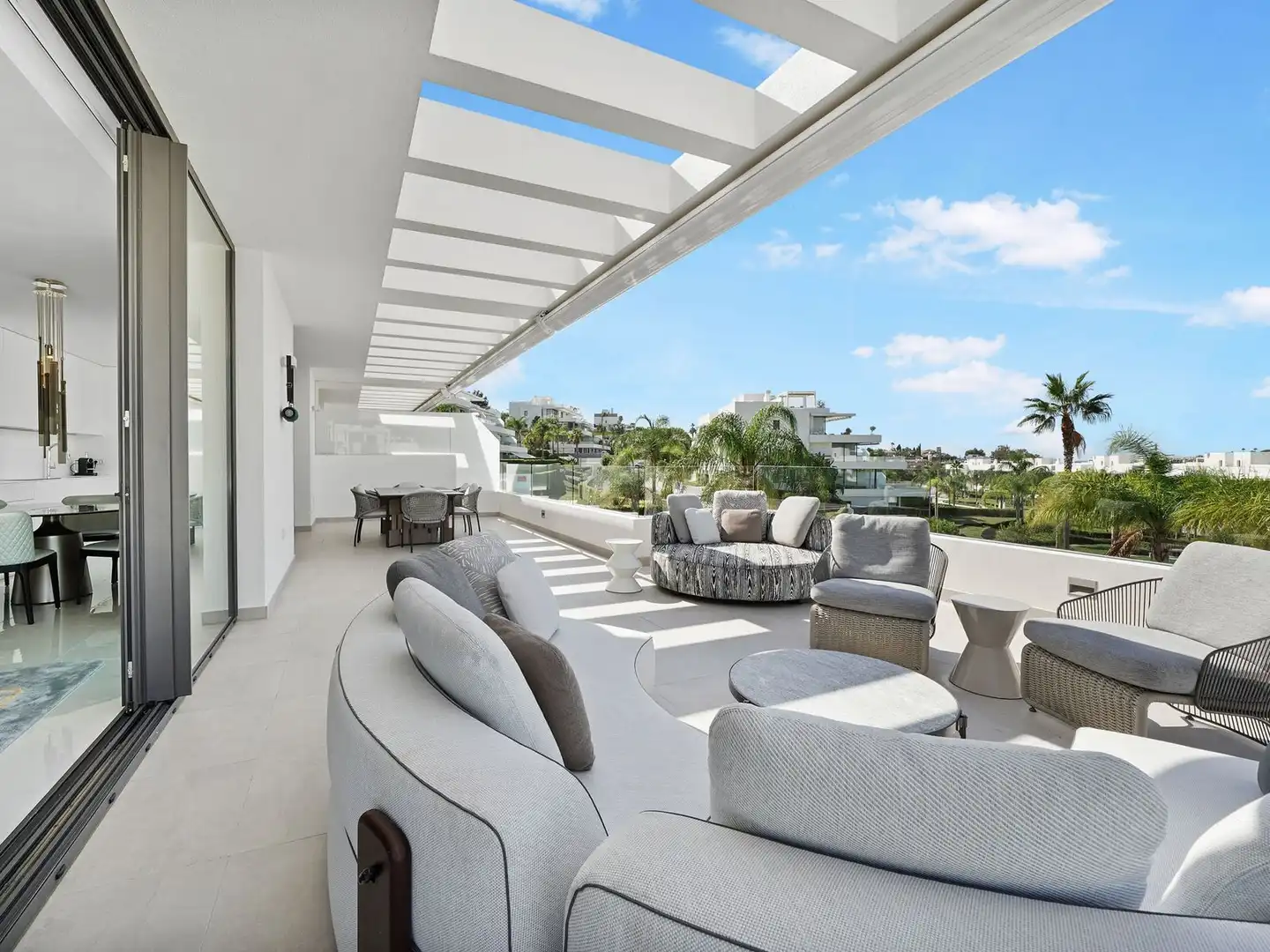 Terrassa de Apartament en venda en Estepona amb Aire condicionat, Terrassa i Traster