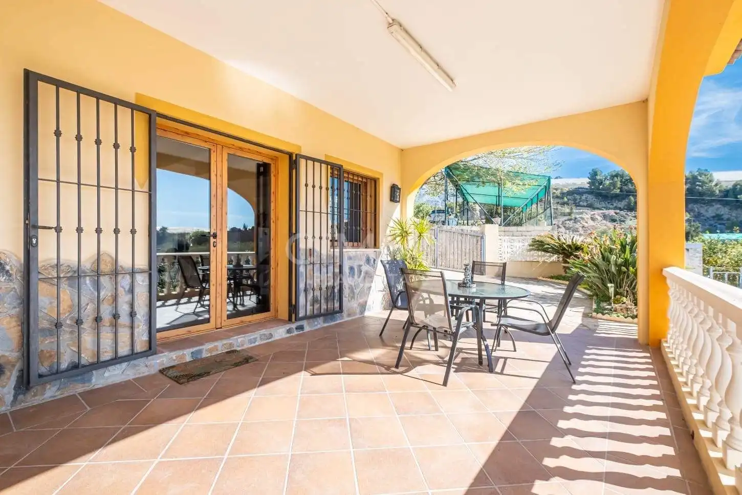 Terrace of Houses for rent in Altea  with Terrace, Swimming Pool and Balcony