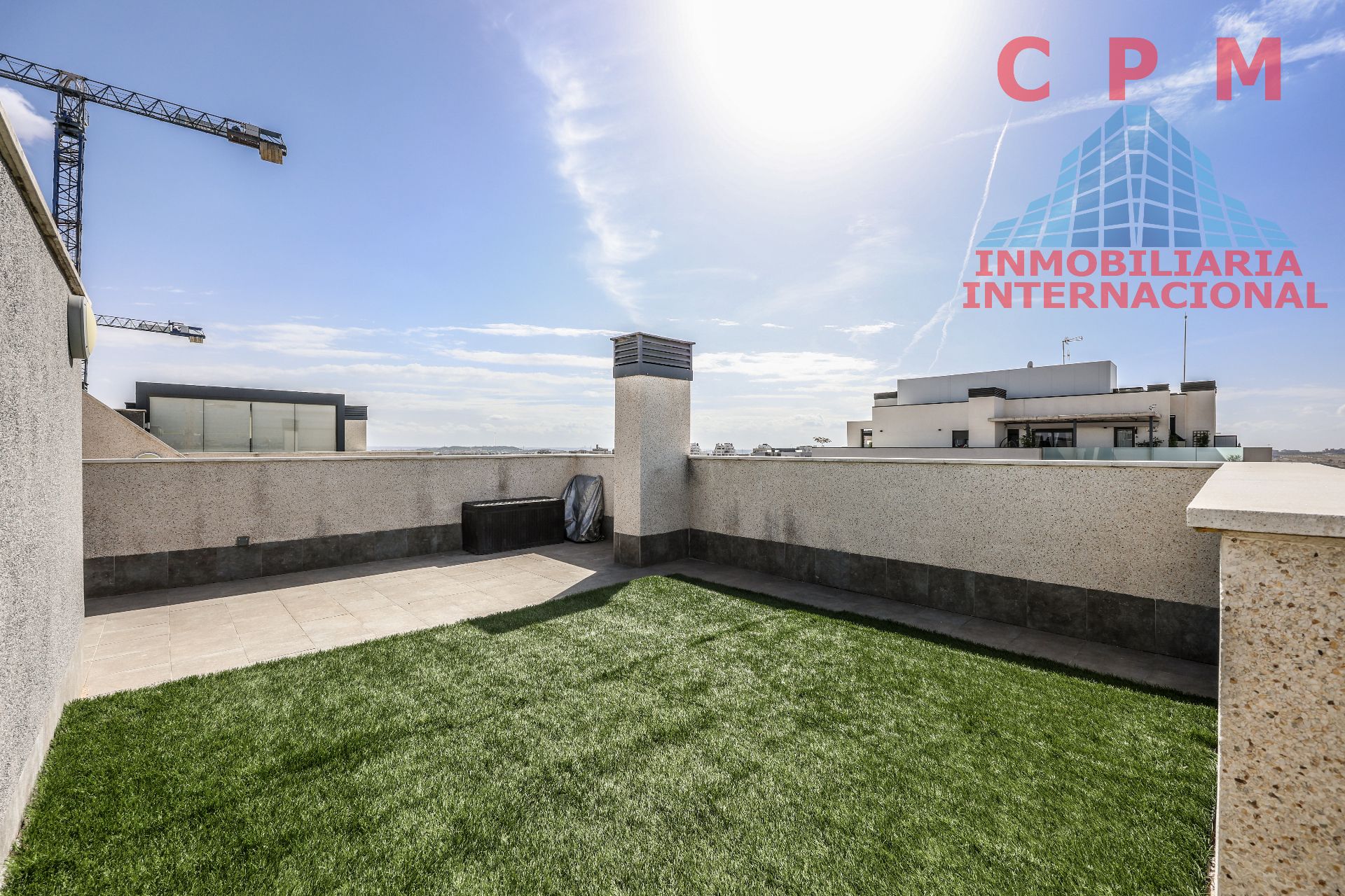 Terrace of Duplex to rent in  Madrid Capital  with Air Conditioner, Heating and Parquet flooring