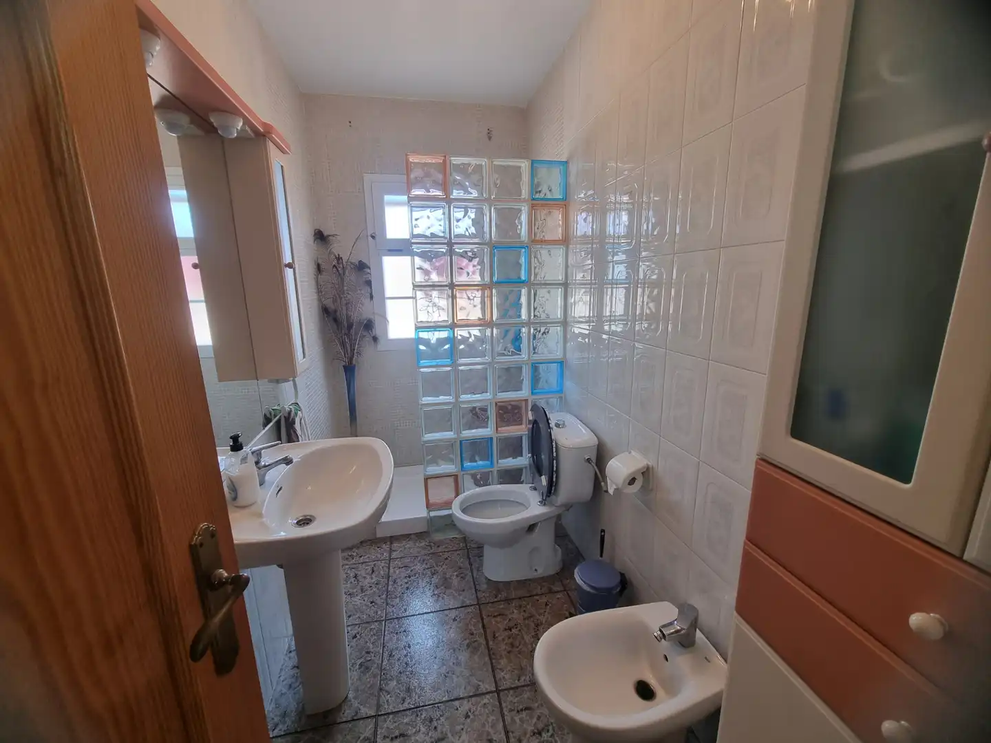 Baño de Finca rústica en venta en Pechina con Aire acondicionado, Calefacción y Jardín privado