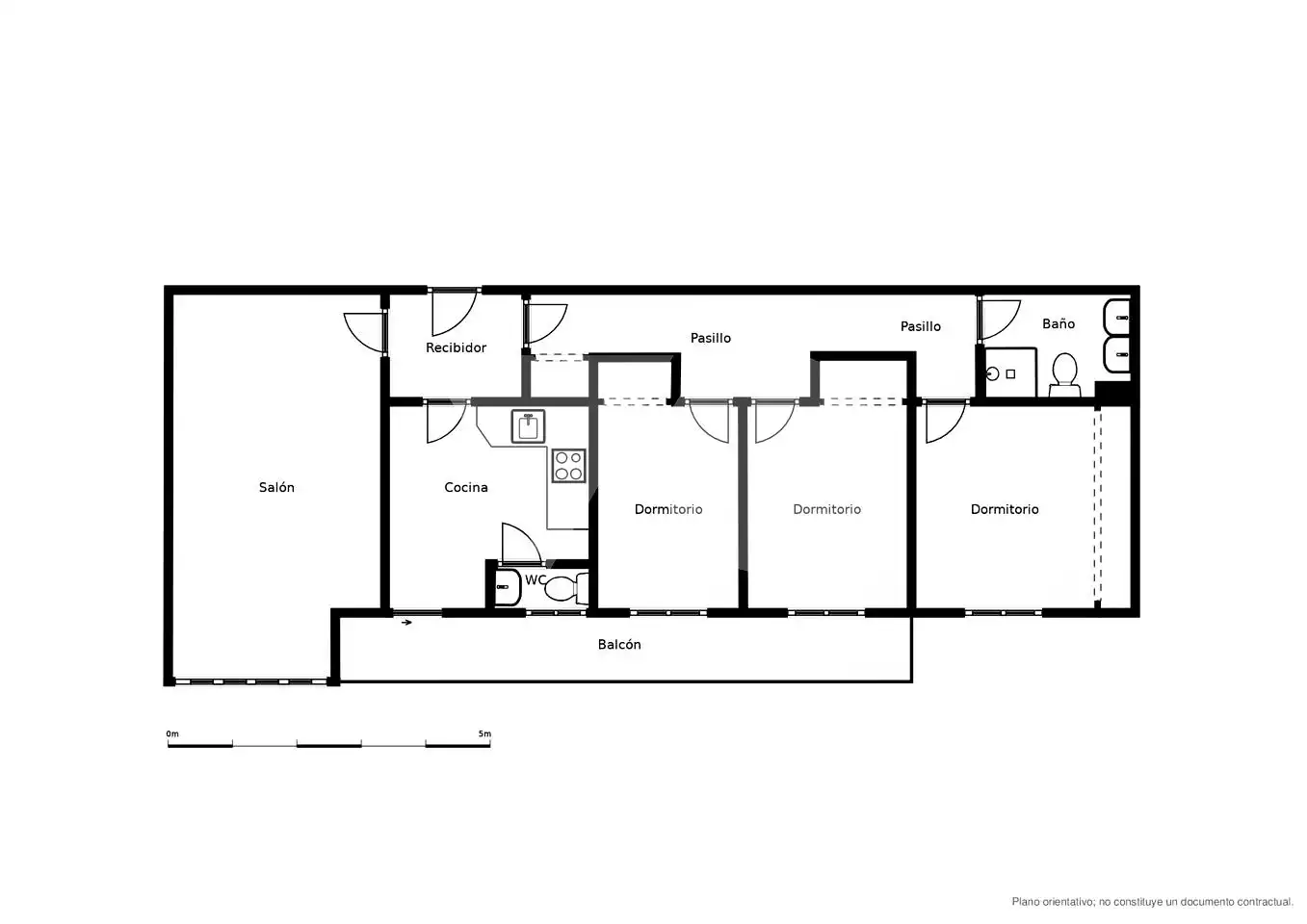 Flat with lift for sale in Calle del Lago Constanza, imagen 28