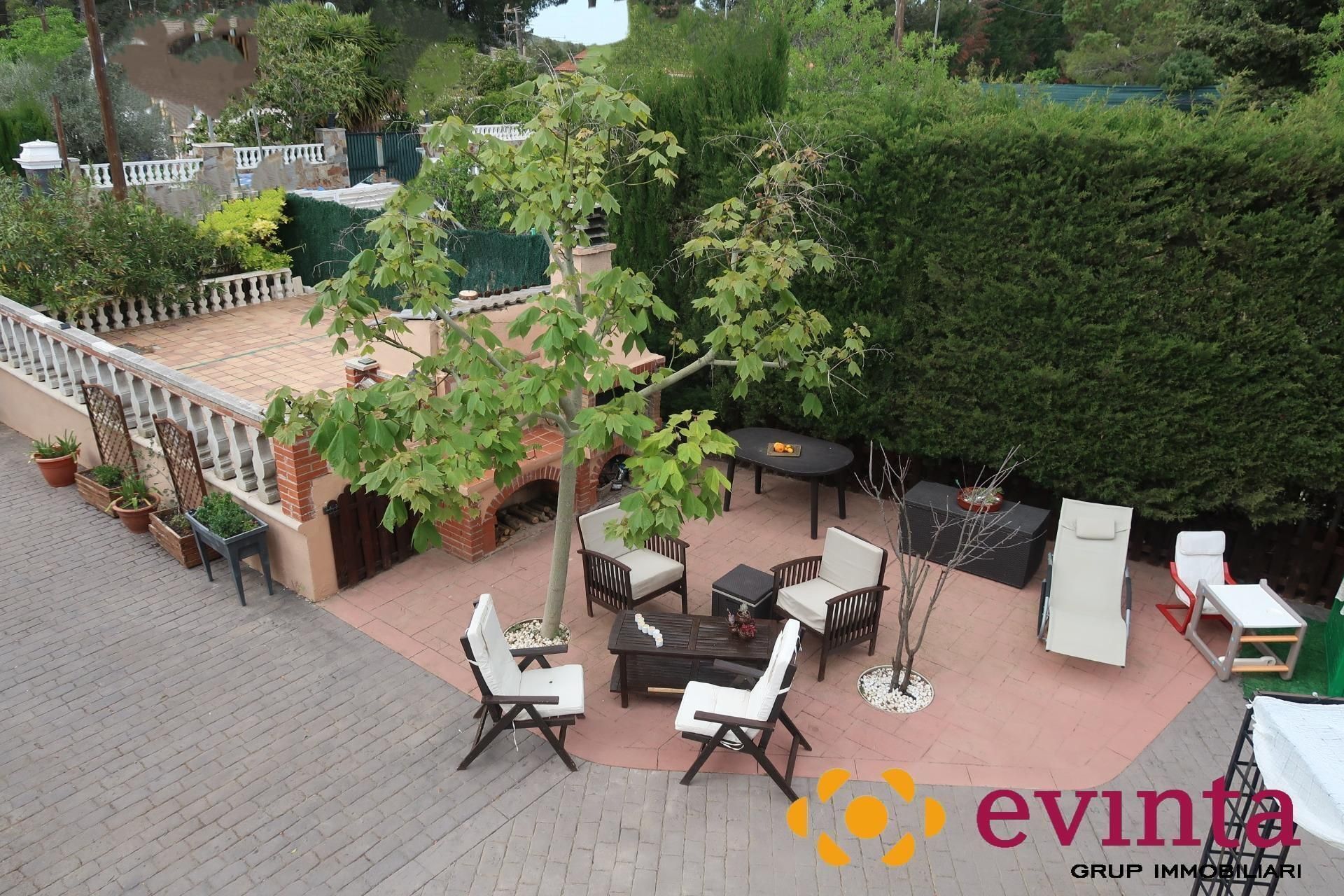 Terrace of Single-family semi-detached for sale in Vallirana  with Heating, Private garden and Terrace