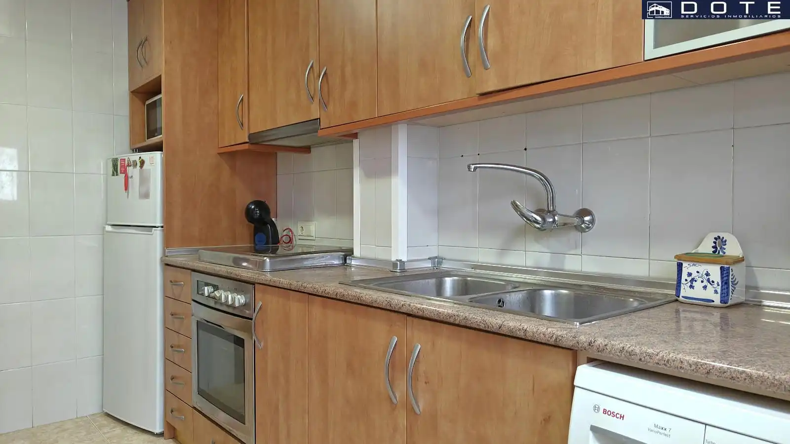 Cocina de Casa adosada en venta en Creixell con Terraza, Trastero y Alarma